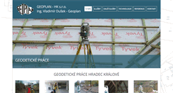 Desktop Screenshot of geoplan-hk.cz